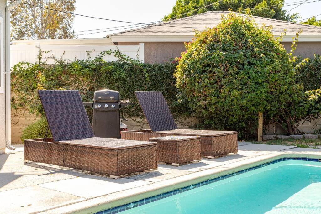 הוילה לוס אנג'לס Newly Furnished Pool House מראה חיצוני תמונה